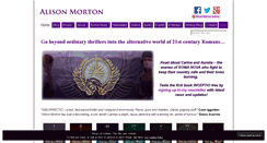 Desktop Screenshot of alison-morton.com